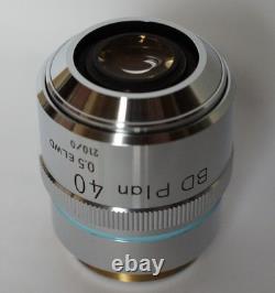 Nikon Metallurgical Microscope BD Plan 40X ELWD Objective Lens for Lab Use