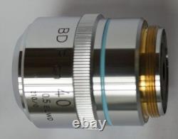Nikon Metallurgical Microscope BD Plan 40X ELWD Objective Lens for Lab Use