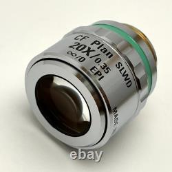 Nikon Microscope Lens CF Plan SLWD 20X/0.35? /0 EPI made in Japan New
