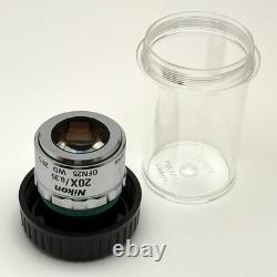 Nikon Microscope Lens CF Plan SLWD 20X/0.35? /0 EPI made in Japan New