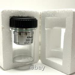 Nikon Microscope Lens CF Plan SLWD 20X/0.35? /0 EPI made in Japan New