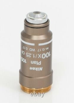 Nikon Microscope Lens Plan 100x/1.25 Oil