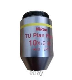 Nikon Microscope Objactive TU Plan Fluor 10x/0.30 OFN25 WD17.5