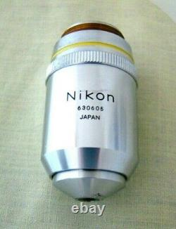 Nikon Microscope Objective CF 10x/0.40 Plan/Apo 160/0.17 excellent