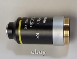 Nikon Microscope Objective CFI E Plan 10x