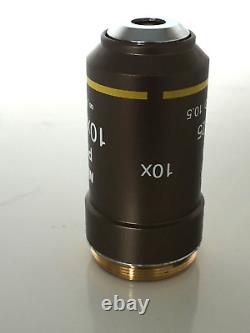 Nikon Microscope Objective CFI Plan 10X / 0.25 Eclipse M25 Thread Macro Stacking