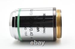 Nikon Microscope Objective LU Plan ELWD 20x/0.40 A? /0 BD WD 13
