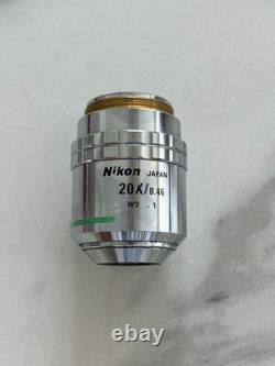 Nikon Microscope Objective Lens CF Plan 20x 0.46
