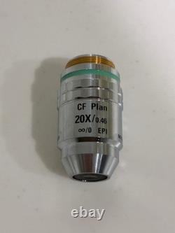 Nikon Microscope Objective Lens CF Plan 20x 0.46