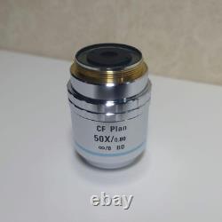 Nikon Microscope Objective Lens CF Plan 50X/0.80? /0 BD