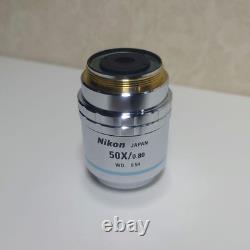 Nikon Microscope Objective Lens CF Plan 50X/0.80? /0 BD