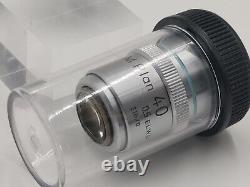 Nikon Microscope Objective Lens M Plan 40 0.5 ELWD 210/0 RMS withcustodia 27465