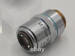 Nikon Microscope Objective Lens M Plan 40 0.5 ELWD 210/0 RMS withcustodia 27465