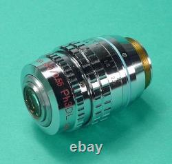 Nikon Microscope Objective Lens Set 4pcs Plan 4x 10x 20x 40x Phase Contrast ELWD