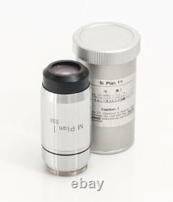 Nikon Microscope Objective M Plan 1x/0.03