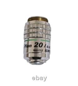Nikon Microscope Objective Plan 20/ 0.40. 160/1.2 ELVD
