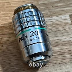 Nikon Microscope Objective Plan 20/0.50 DIC 160/0.17