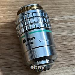 Nikon Microscope Objective Plan 20/0.50 DIC 160/0.17