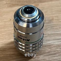 Nikon Microscope Objective Plan 20/0.50 DIC 160/0.17