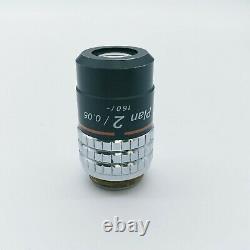 Nikon Microscope Objective Plan 2x 160/