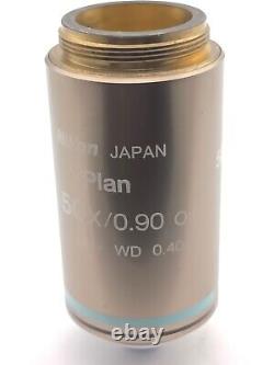 Nikon Microscope Objective Plan 50x Oil for Eclipse Series 50x/0.90? /- WD 0.40