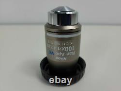 Nikon Microscope Objective Plan Apo VC 100x/1.40 Oil? /0.17 WD 0.13 DIC N2 Lab