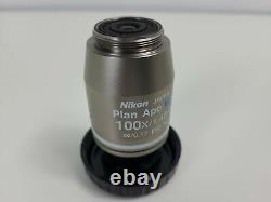 Nikon Microscope Objective Plan Apo VC 100x/1.40 Oil? /0.17 WD 0.13 DIC N2 Lab