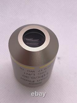 Nikon Microscope Objective Plan Fluor 10x/0.30 DIC L/N1 WD 16? /0.17 Eclipse