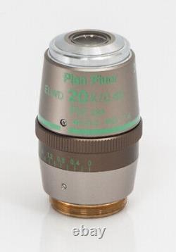 Nikon Microscope Objective Plan Fluor ELWD 20x/0.45 Ph1 DM DIC L