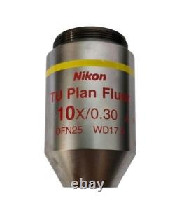 Nikon Microscope Objective TU Plan Fluor 10x/0.30