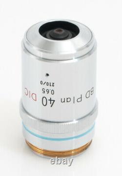 Nikon Microscope Objective lens BD Plan 40x/0.65 DIC 210/0 332894