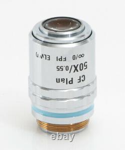 Nikon Microscope Objective lens CF Plan 50x/0.55 ELWD Epi