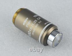 Nikon Microscope Plan 100x Objective Lens M25 CFI Infinity Eclipse 50i E400 E200