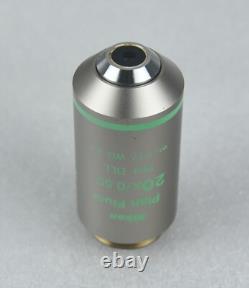 Nikon Microscope Plan Fluor 20x PH1 DLL Objective Lens M25 CFI, Made in Japan