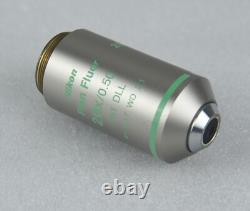 Nikon Microscope Plan Fluor 20x PH1 DLL Objective Lens M25 CFI, Made in Japan