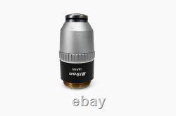 Nikon Microscope objective plan x 100 oil 160/0.17 OB19