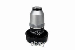 Nikon Microscope objective plan x 100 oil 160/0.17 OB19