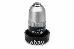 Nikon Microscope objective plan x 4 0.65 160/0.17 OB18