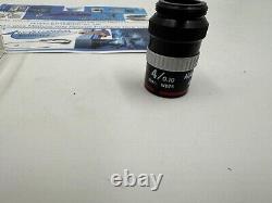 Nikon Microscope optics 4X CFI Plan Achromat 4/0.10 160/-WD25 UK STOCK