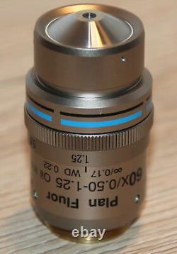 Nikon Mikroskop Microscope Objektiv Plan Fluor 60x/0,50-1,25 Oil Iris DIC N2