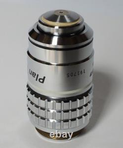Nikon NCF Plan 100 Oil Microscope Objective Lens Used Japan