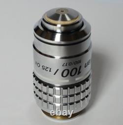 Nikon NCF Plan 100x Oil Immersion Microscope Objective Lens Biological Tested
