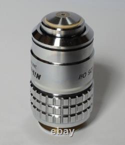 Nikon NCF Plan 100x Oil Immersion Microscope Objective Lens Biological Tested