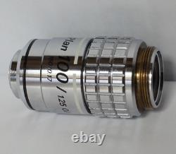 Nikon NCF Plan 100x Oil Immersion Microscope Objective Lens Biological Tested