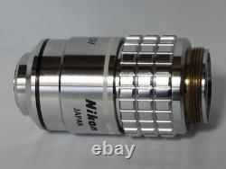 Nikon NCF Plan 100x Oil Immersion Microscope Objective Lens Biological Tested