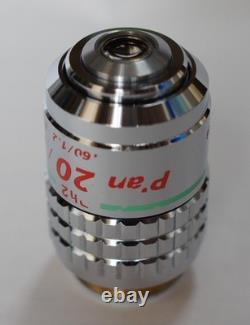 Nikon NCF Plan 20 ELWD DM Ph2 Phase Contrast Inverted Microscope Objective Japan