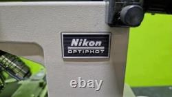Nikon OPTIPHOT Laboratory Microscope with Plan Objectives & CFW 10x Eyepieces