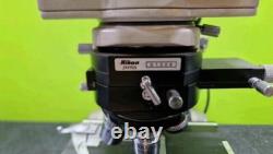 Nikon OPTIPHOT Laboratory Microscope with Plan Objectives & CFW 10x Eyepieces