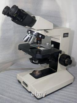 Nikon OPTIPHOT Microscope Plan Objective x4 Lenses Tested Viewable Minor Issue