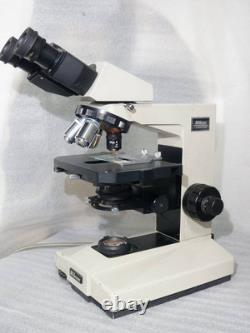 Nikon OPTIPHOT Microscope Plan Objective x4 Lenses Tested Viewable Minor Issue